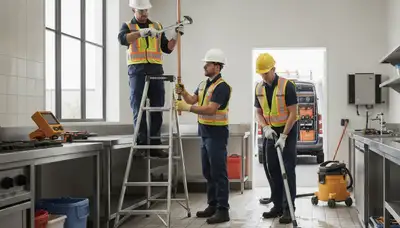 Emergency plumber in Palm Springs, CA repairing a burst pipe for same-day home service