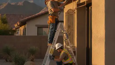 Palm Springs, CA plumbing repair service truck for residential leak and pipe repairs