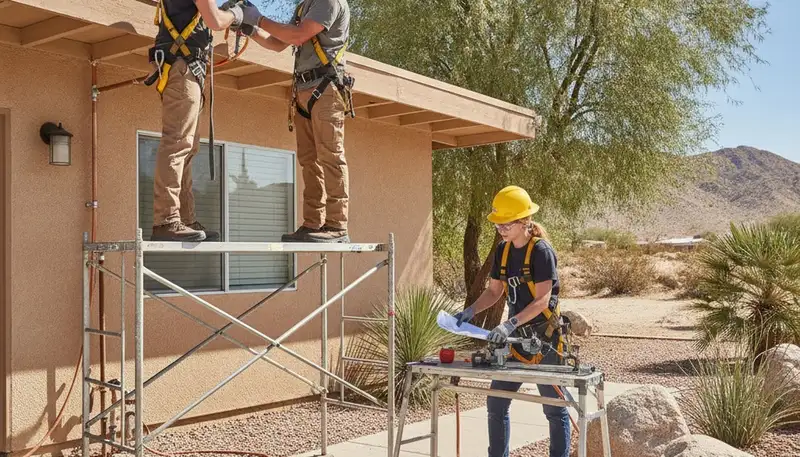 Plumbing repair technician in Palm Springs, CA providing professional leak and pipe repair services