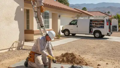 Palm Springs, CA plumbing repair service for leaks, clogs, and pipe fixes