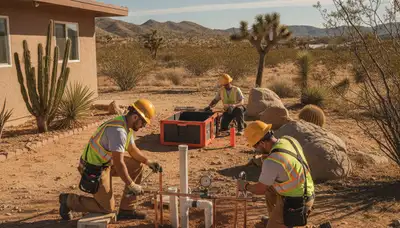 Palm Springs, CA plumbing repair technician for residential leak and pipe repair services