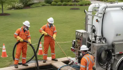 Septic tank cleaning service for Palm Springs, CA homes by On Call Plumbers