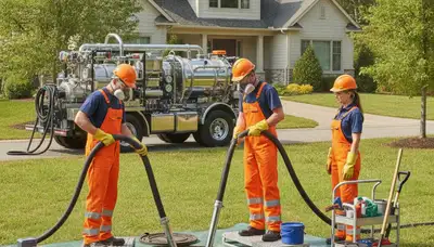 Septic tank cleaning service for Palm Springs, CA homes by On Call Plumbers