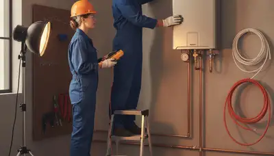 Tankless water heater installation for Palm Springs, CA plumbing repair service